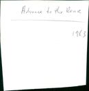 Advance to the Rear 1963 - Vintage Photograph
