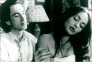 François Cluzet and Emmanuelle Béart - Vintage Photograph