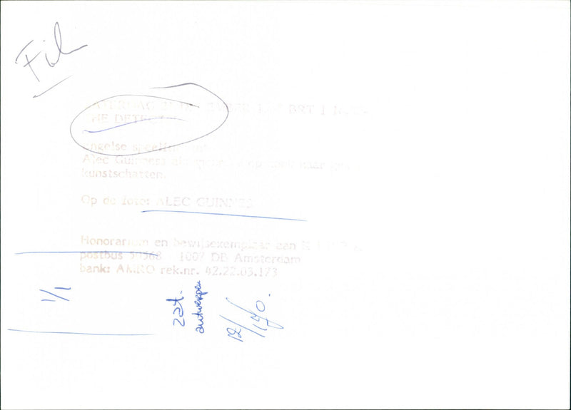 The Detective - Vintage Photograph