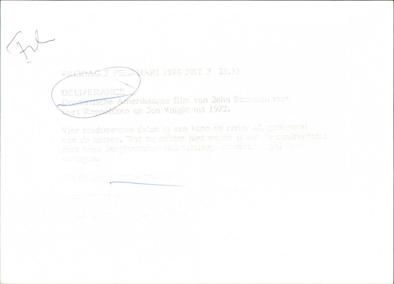 Deliverance - Vintage Photograph