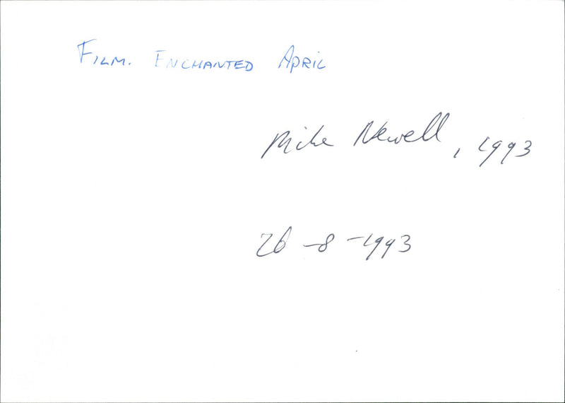 Enchanted April - Vintage Photograph