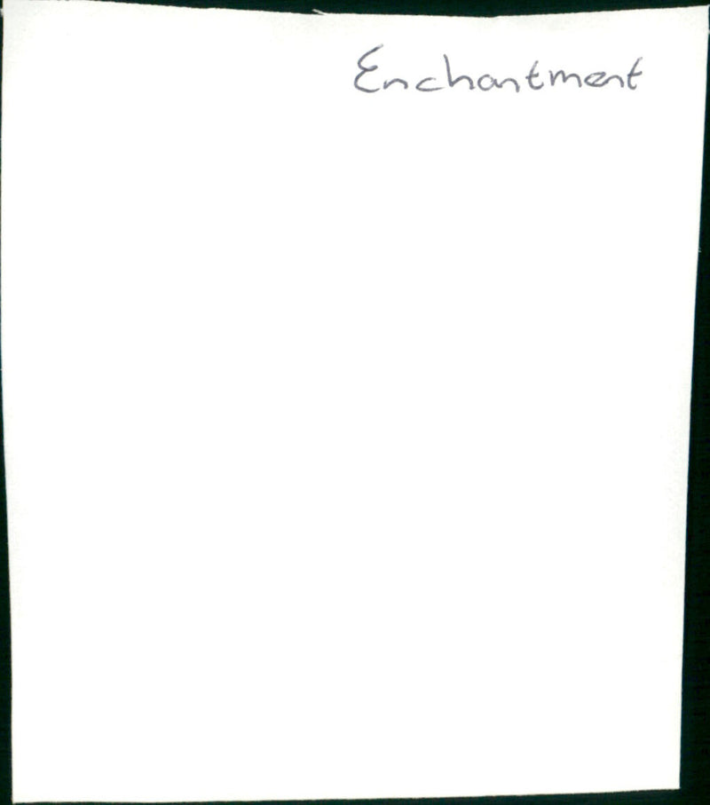 Enchantment - Vintage Photograph