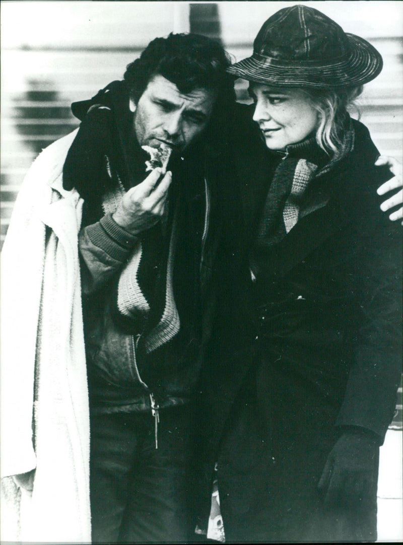 Peter Falk and Gena Rowlands - A Woman Under the Influence - Vintage Photograph