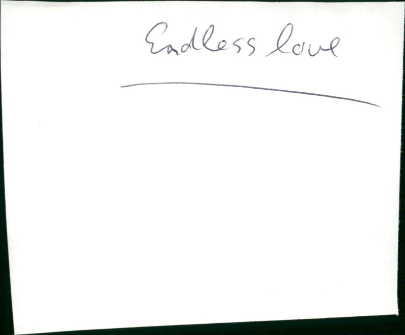 Endless Love - Vintage Photograph