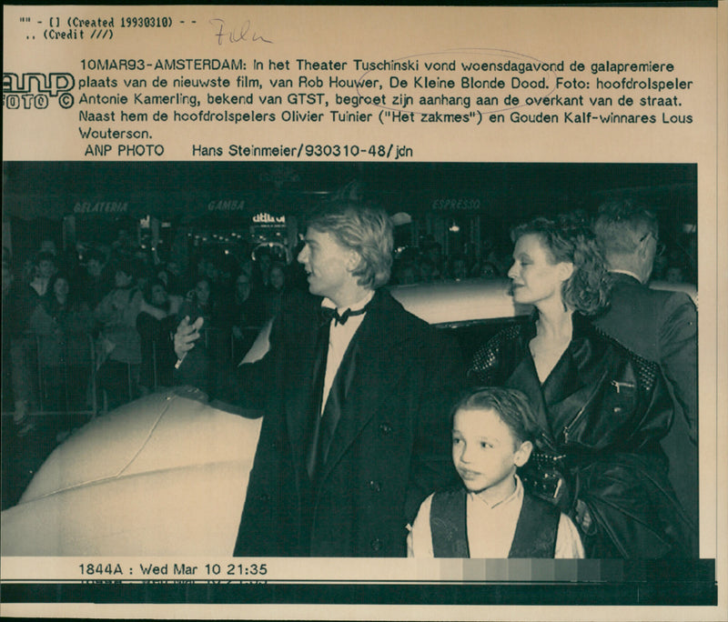 De kleine blonde dood - Vintage Photograph