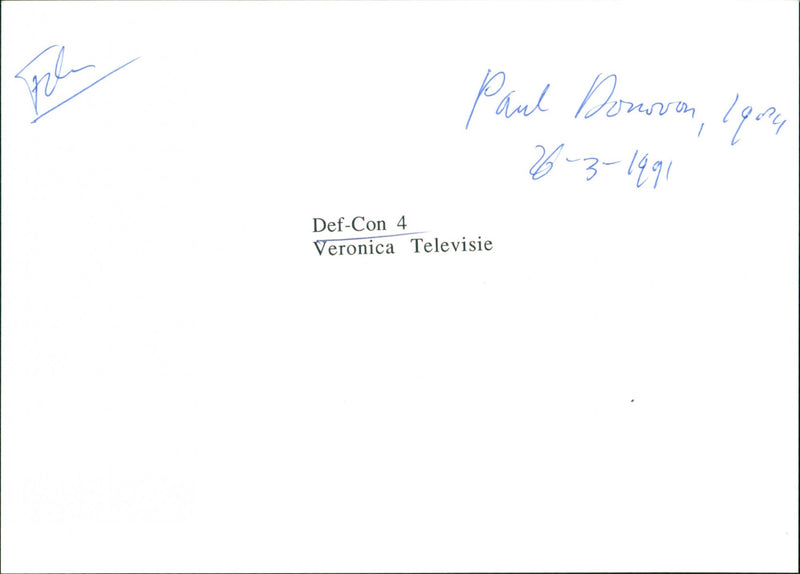 Defcon-4 - Vintage Photograph