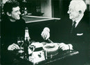 Robert Stack and Jean Gabin - Vintage Photograph