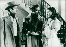 Joseph Cotten, Michael Wilding and Ingrid Bergman - Vintage Photograph