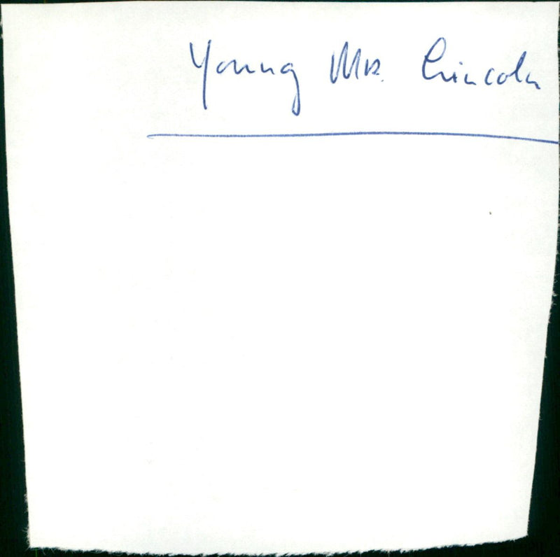 Young Mr. Lincoln - Vintage Photograph