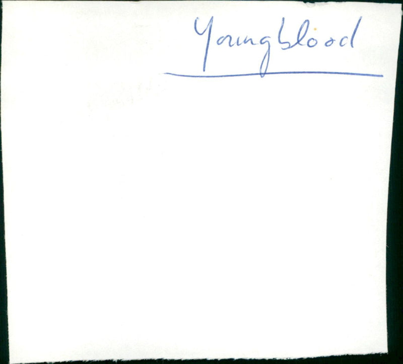 Youngblood - Vintage Photograph