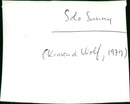 Solo Sunny 1979 - Vintage Photograph