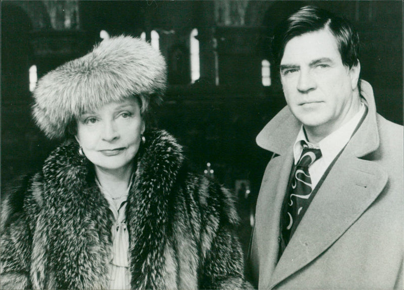 Carol Browne and Alan Bates - Vintage Photograph