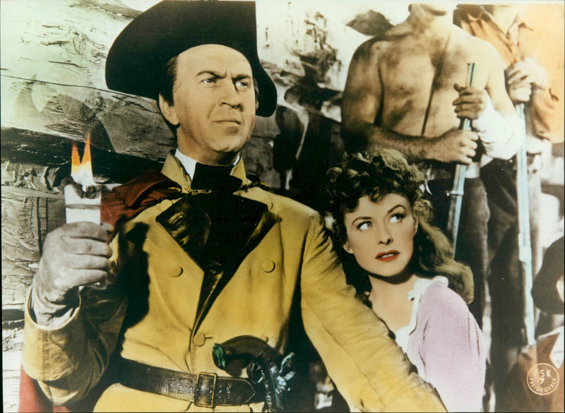 Howard da Silva and Paulette Godard - Vintage Photograph