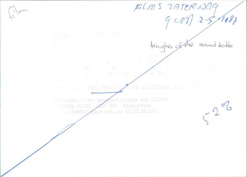 Knights of the Round Table - Vintage Photograph