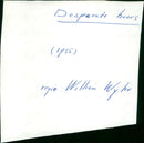 Desperate Hours - Vintage Photograph