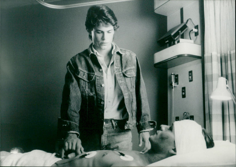 Rob Lowe and Patrick Swayze - Vintage Photograph