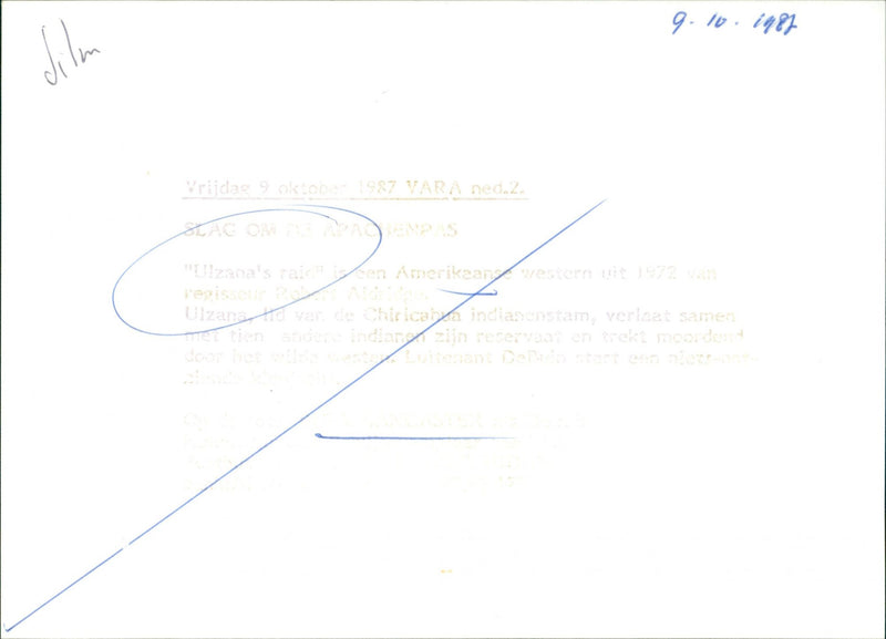 Ulzana's Raid - Vintage Photograph