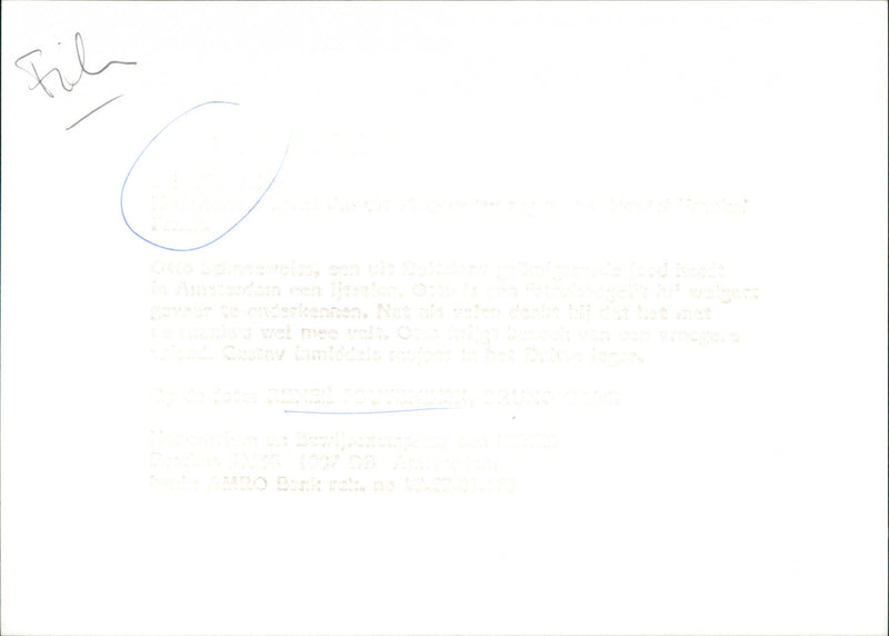 Renée Soutendijk and Bruno Ganz - Vintage Photograph