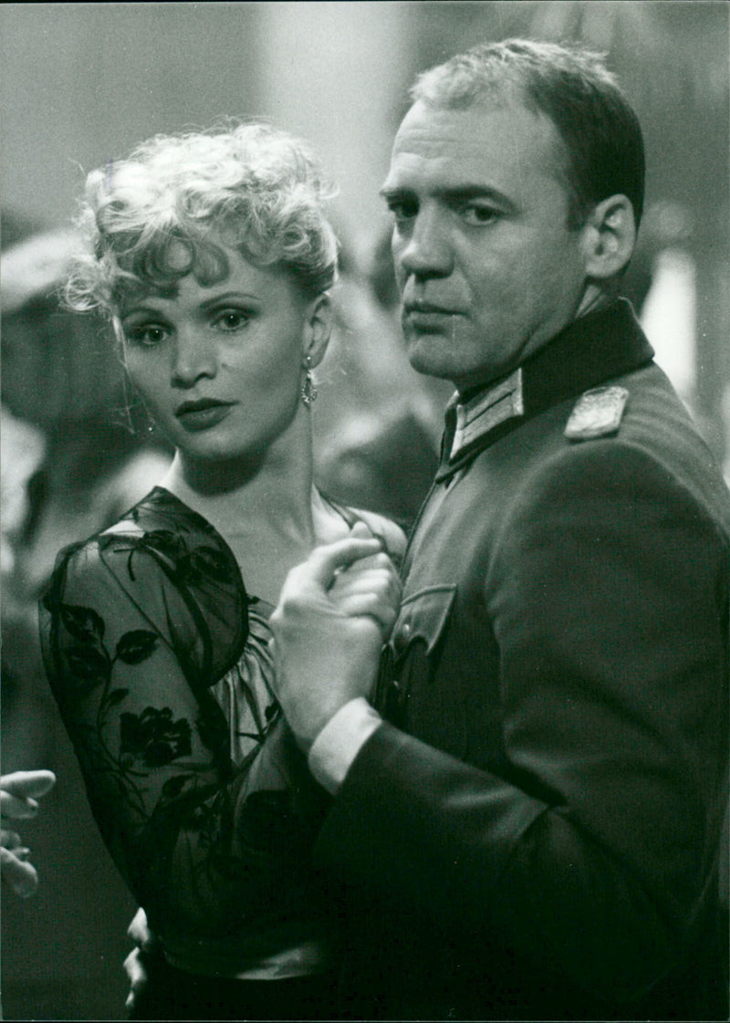 Renée Soutendijk and Bruno Ganz - Vintage Photograph