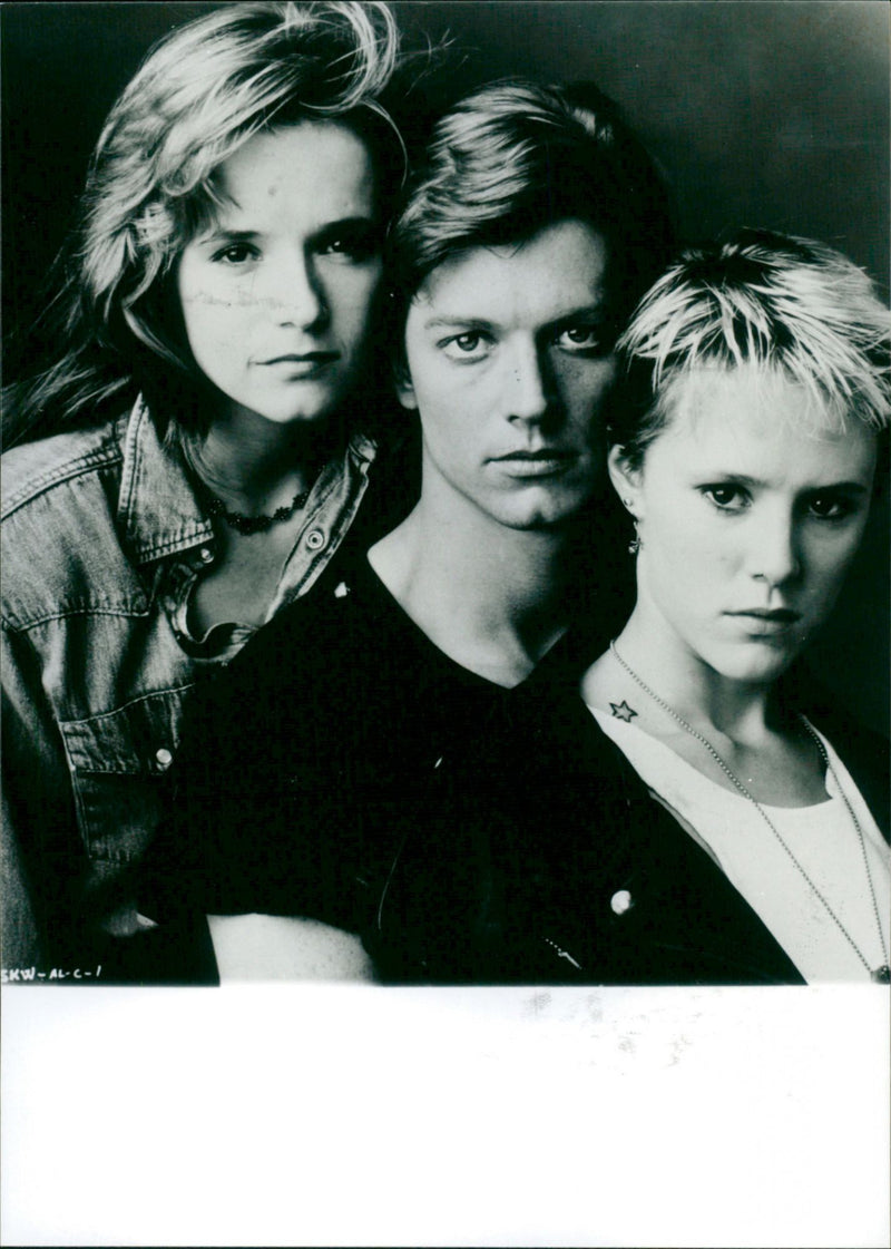 Lea Thompson, Eric Stoltz and Mary Stuart Masterson - Vintage Photograph