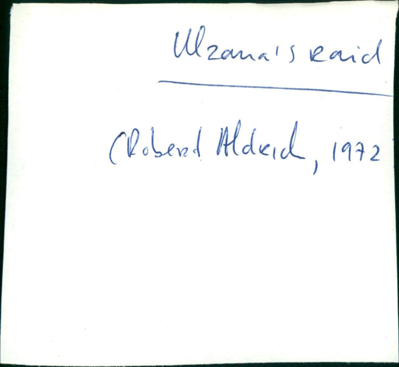 Ulzana's Raid - Vintage Photograph