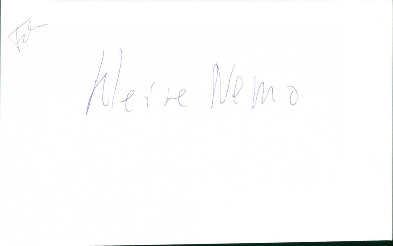 Kleine Nemo - Vintage Photograph