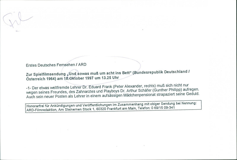 Peter Alexander and Gunther Philipp - Vintage Photograph