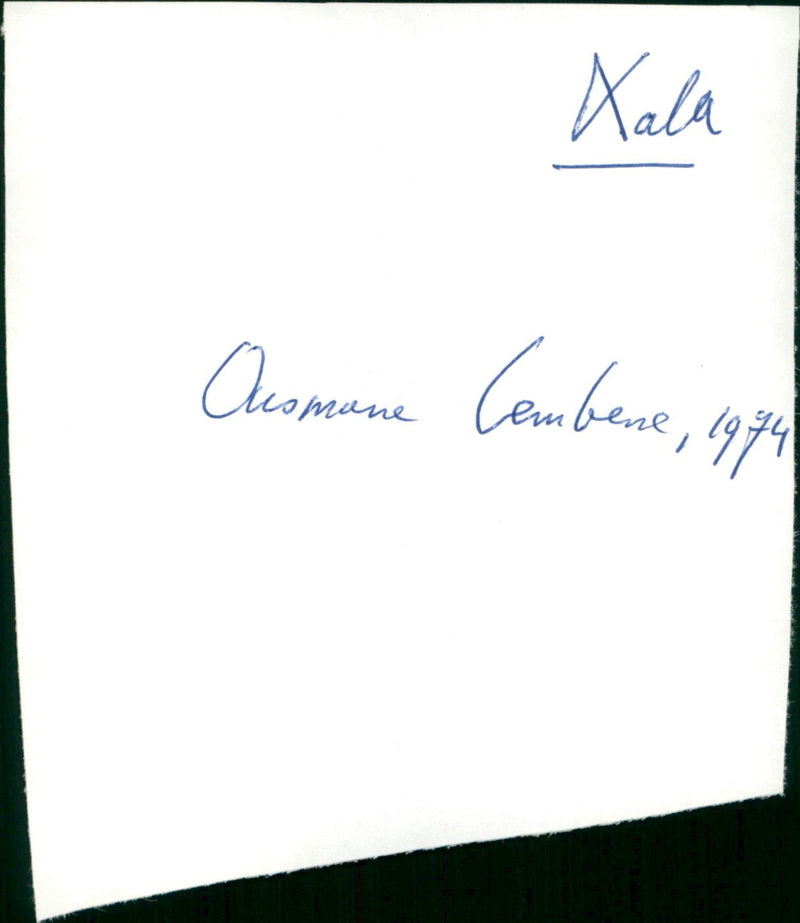 Xala - Vintage Photograph