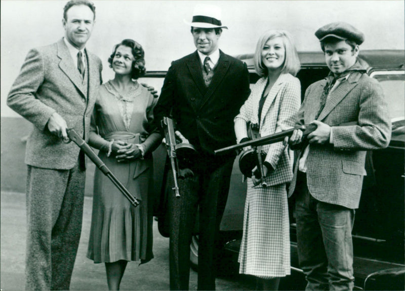 Bonnie And Clyde - Vintage Photograph