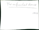 The Unfinished Dance - Vintage Photograph