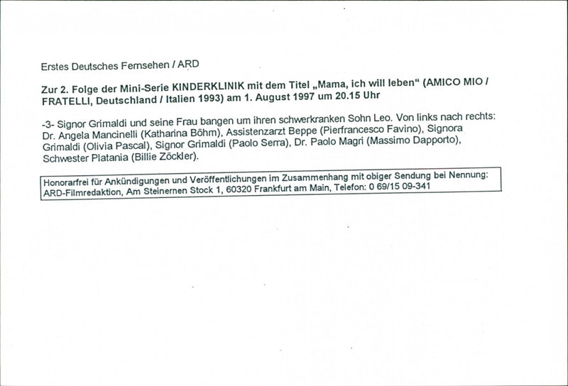 Amico mio - Vintage Photograph