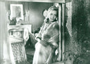 Actress in movie scene - Vintage Photograph