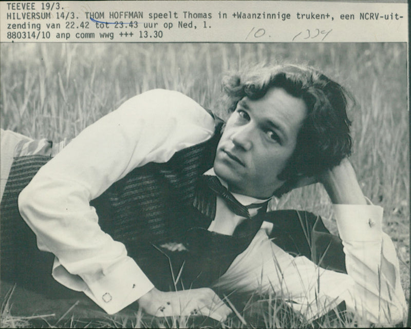 Thom Hoffman - Waanzinnige Truken - Vintage Photograph