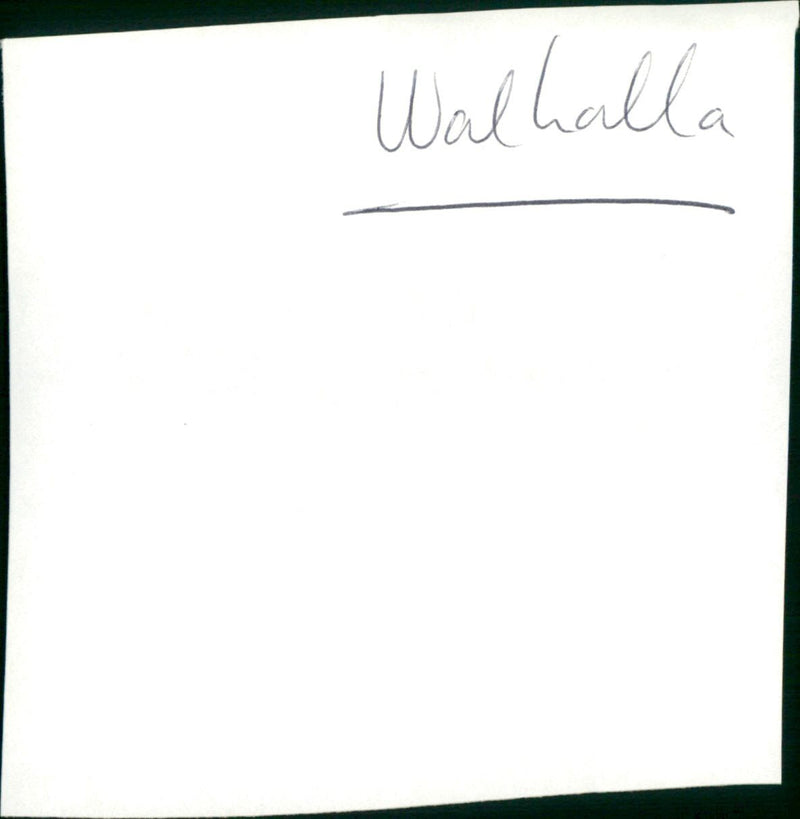 Walhalla - Vintage Photograph