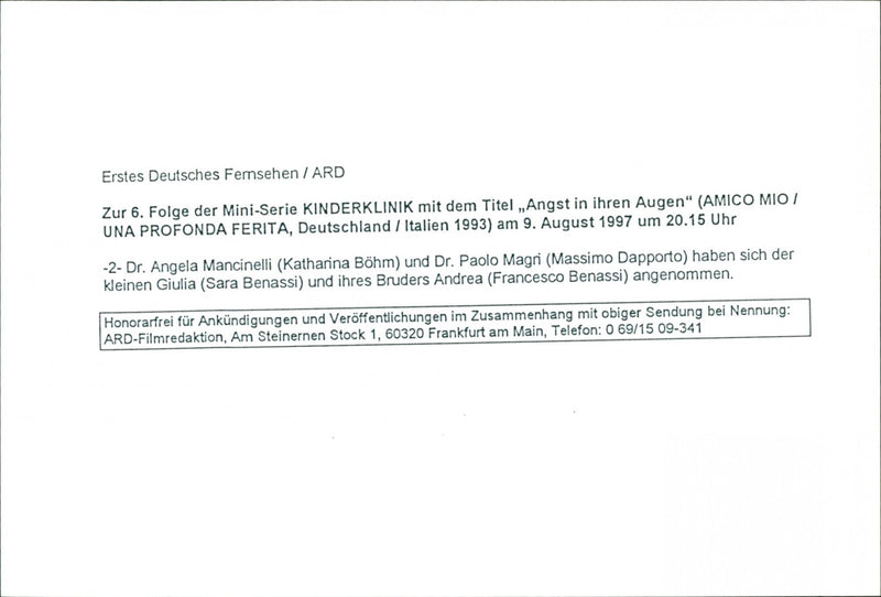 Amico mio - Vintage Photograph