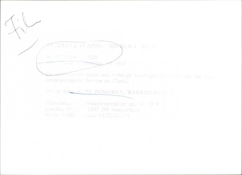 Bonnie and Clyde - Vintage Photograph