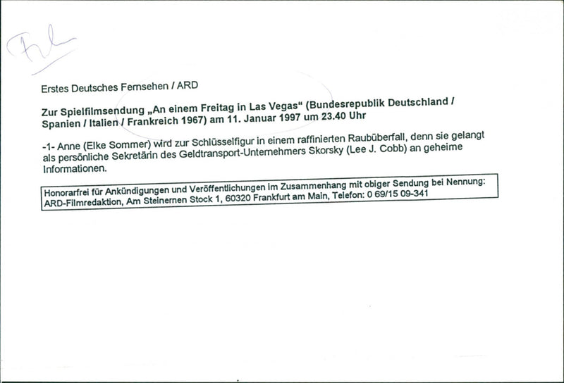 An einem Freitag in Las Vegas - Vintage Photograph