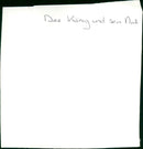 Der König und sein Narr - Vintage Photograph