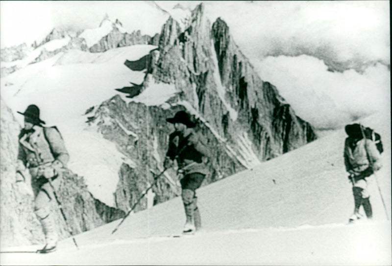 Der König vom MontBlanc - Vintage Photograph