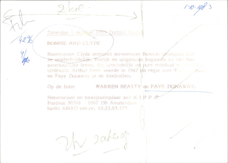 Bonnie And Clyde - Vintage Photograph