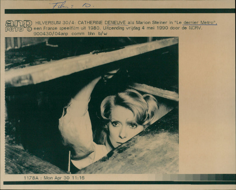 Catherine Deneuve - Le Dernier Métro - Vintage Photograph
