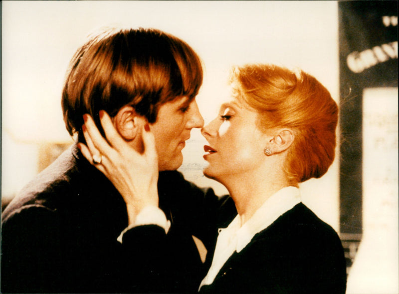 Gérard Depardieu and Catherine Deneuve - Le Dernier Métro - Vintage Photograph