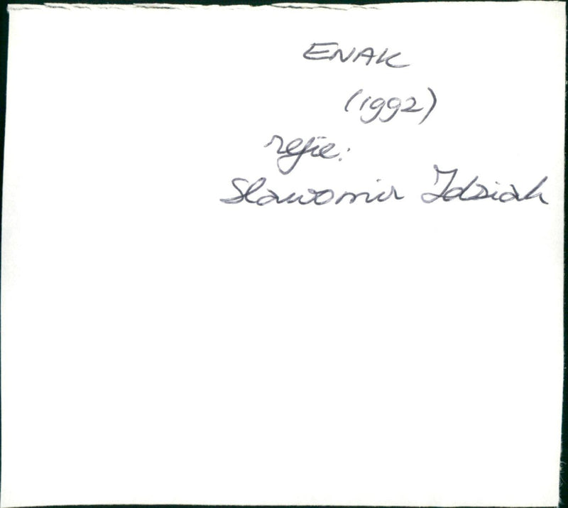 Enak - Vintage Photograph