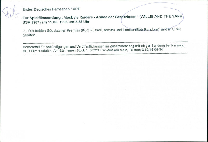 Willie and the Yank - Vintage Photograph