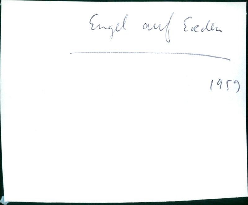 Ein Engel auf Erden - Vintage Photograph