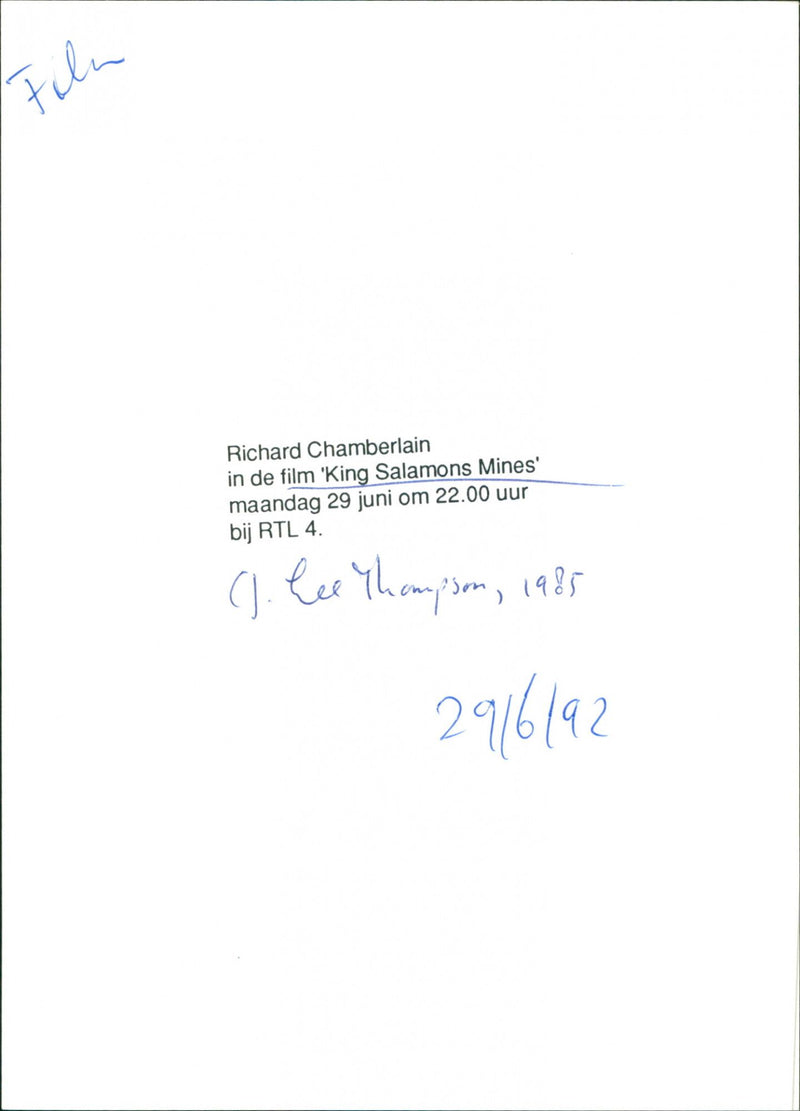 King Solomon's Mines - Vintage Photograph