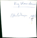 King Solomon's Mines - Vintage Photograph