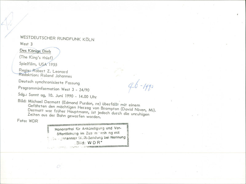 The King's Thief - Vintage Photograph