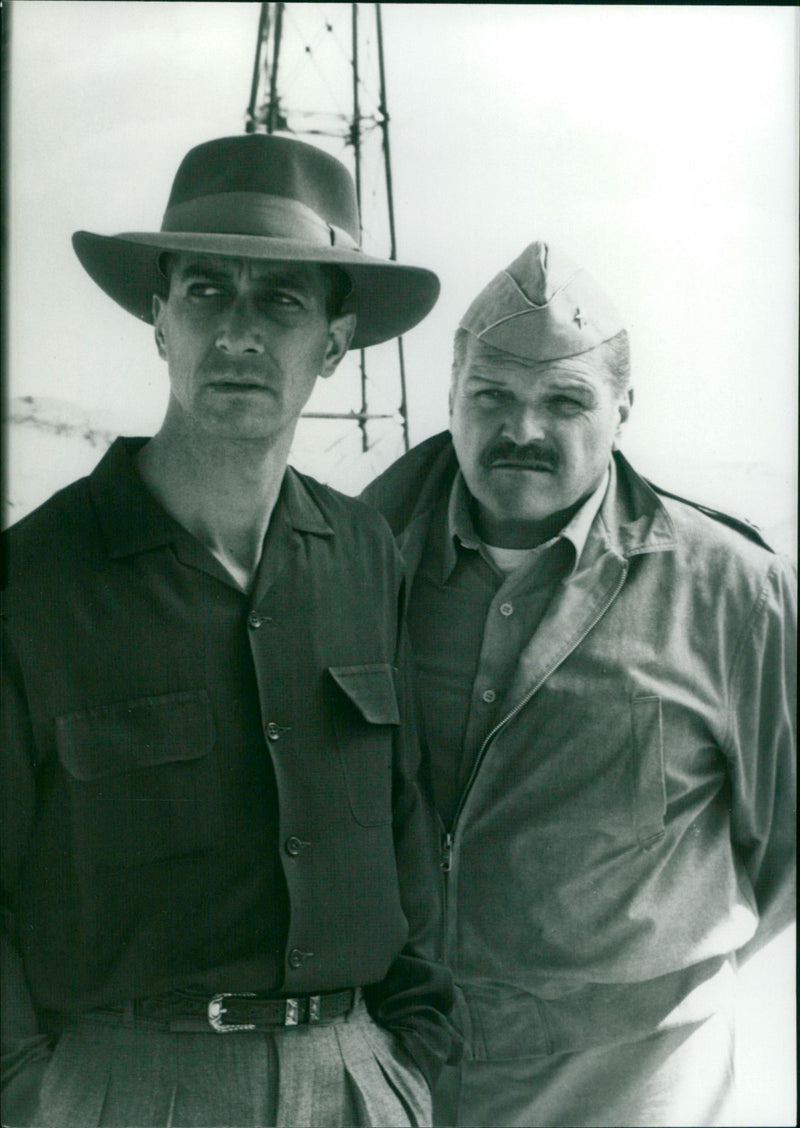 David Strathairn and Brian Dennehy - Vintage Photograph