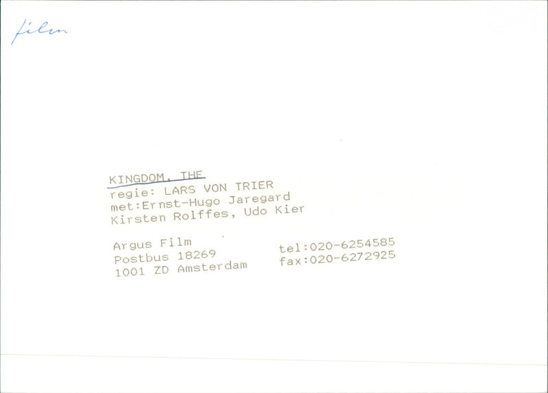 kingdom the - Vintage Photograph